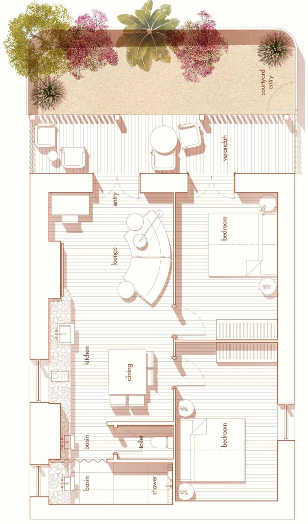 refectory room plans at miss midgleys boutique apartments